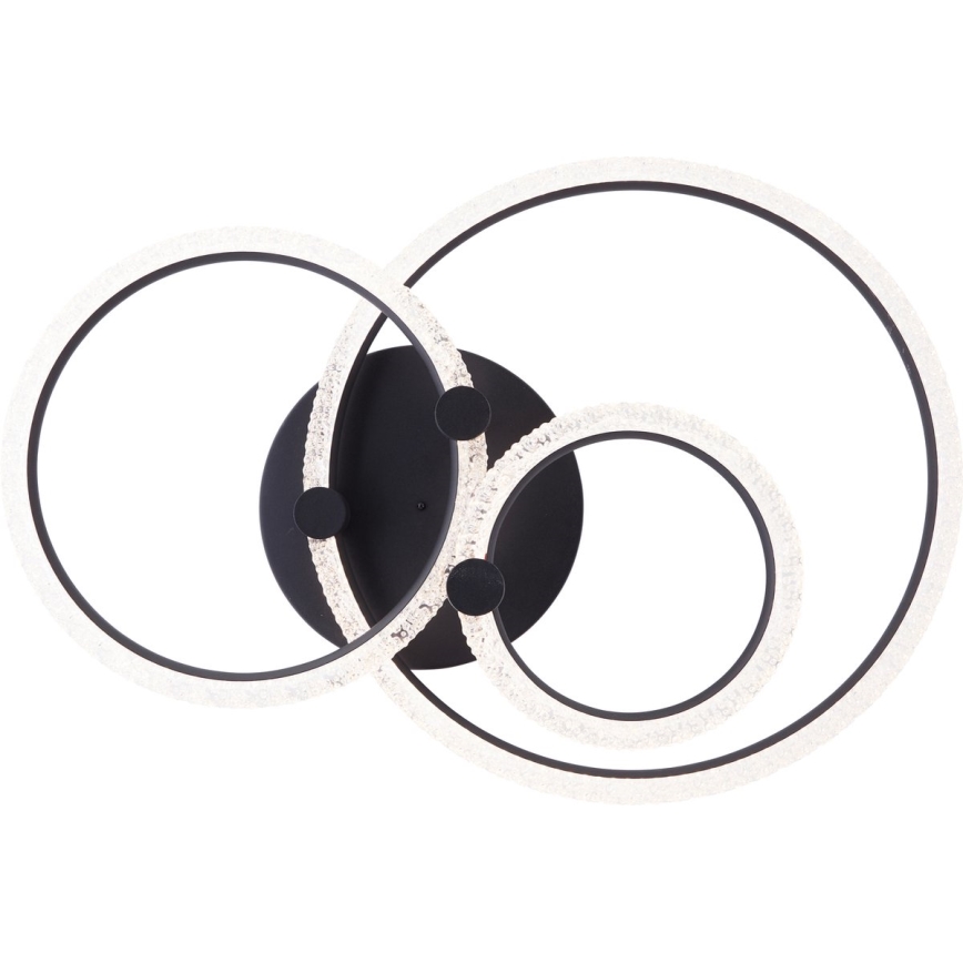 Brilliant - LED griestā lampa AYDIN LED/34W/230V 3000-6500K melnā + tālvadības pults