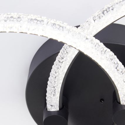 Brilliant - LED griestā lampa AYDIN LED/34W/230V 3000-6500K melnā + tālvadības pults