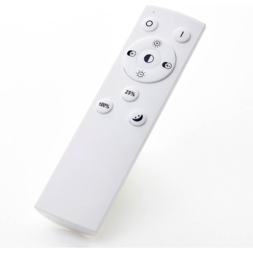 Brilliant - LED griestā lampa AYDIN LED/34W/230V 3000-6500K melnā + tālvadības pults