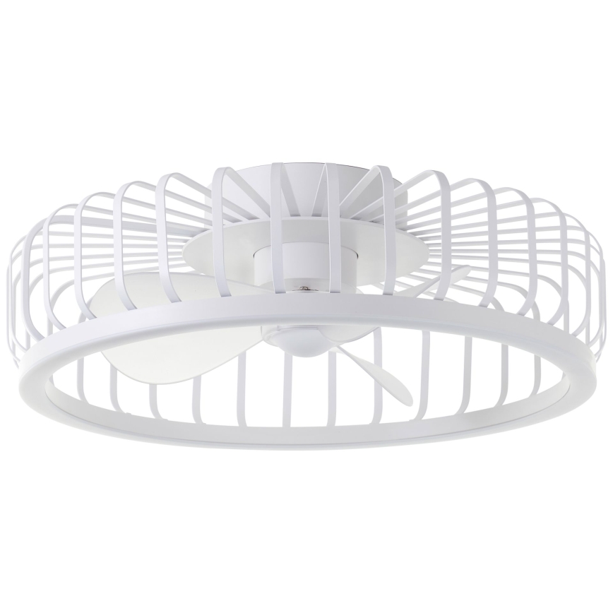 Brilliant - LED aptumšojama griestu lampa ar ventilatoru CAPO LED/36W/230V 2700-6500K Ø 48 cm balta + ar tālvadības pulti