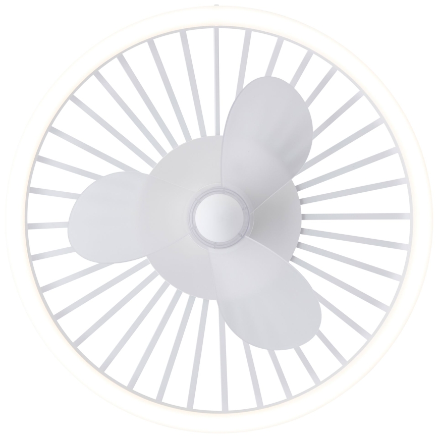 Brilliant - LED aptumšojama griestu lampa ar ventilatoru CAPO LED/36W/230V 2700-6500K Ø 48 cm balta + ar tālvadības pulti