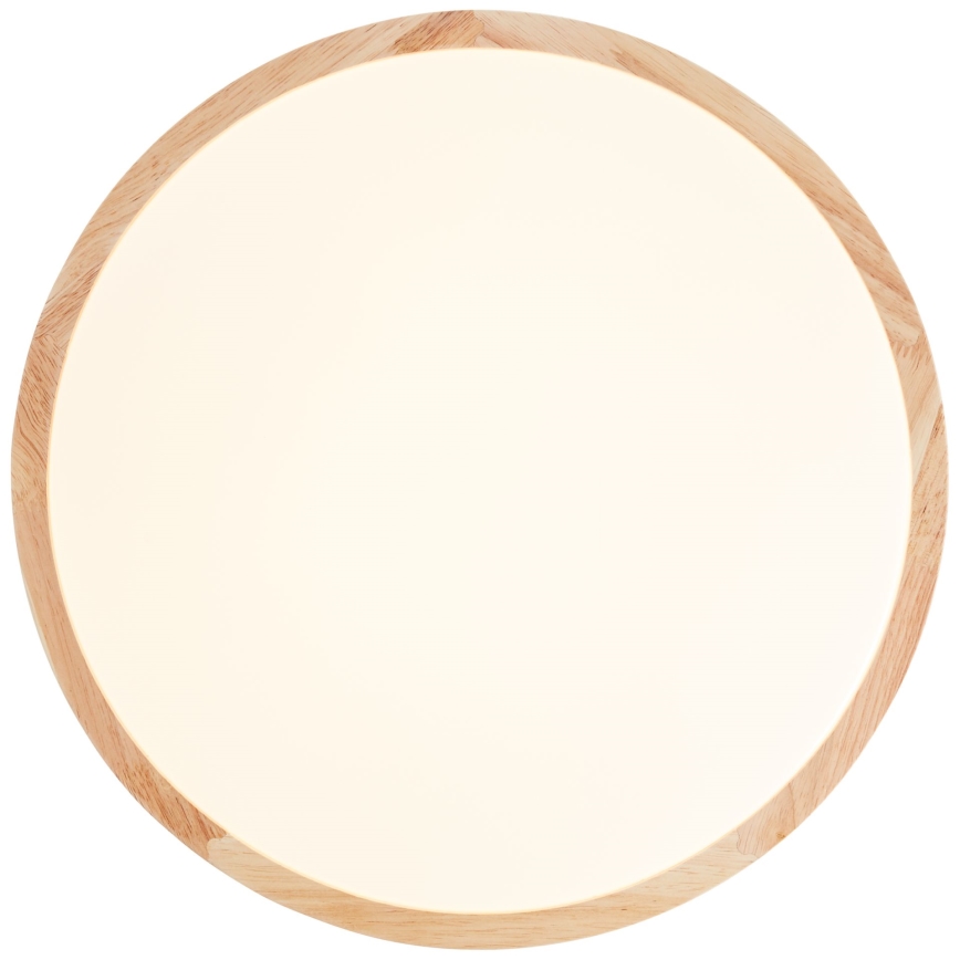 Brilliant - LED griestu gaismeklis LASKOS LED/22W/230V Ø 38 cm kaučuka koks