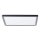 Brilliant - LED griestu gaismeklis MILTON LED/18W/230V 29,3x29,3 cm melns