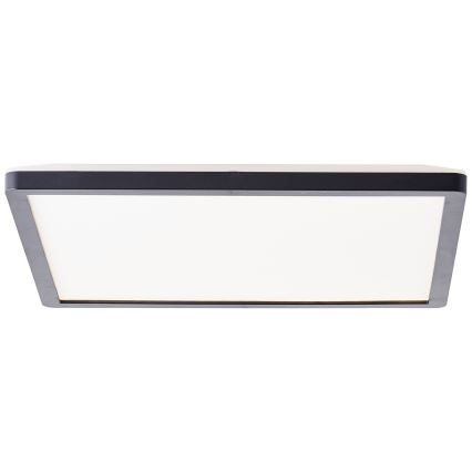 Brilliant - LED griestu gaismeklis MILTON LED/18W/230V 29,3x29,3 cm melns