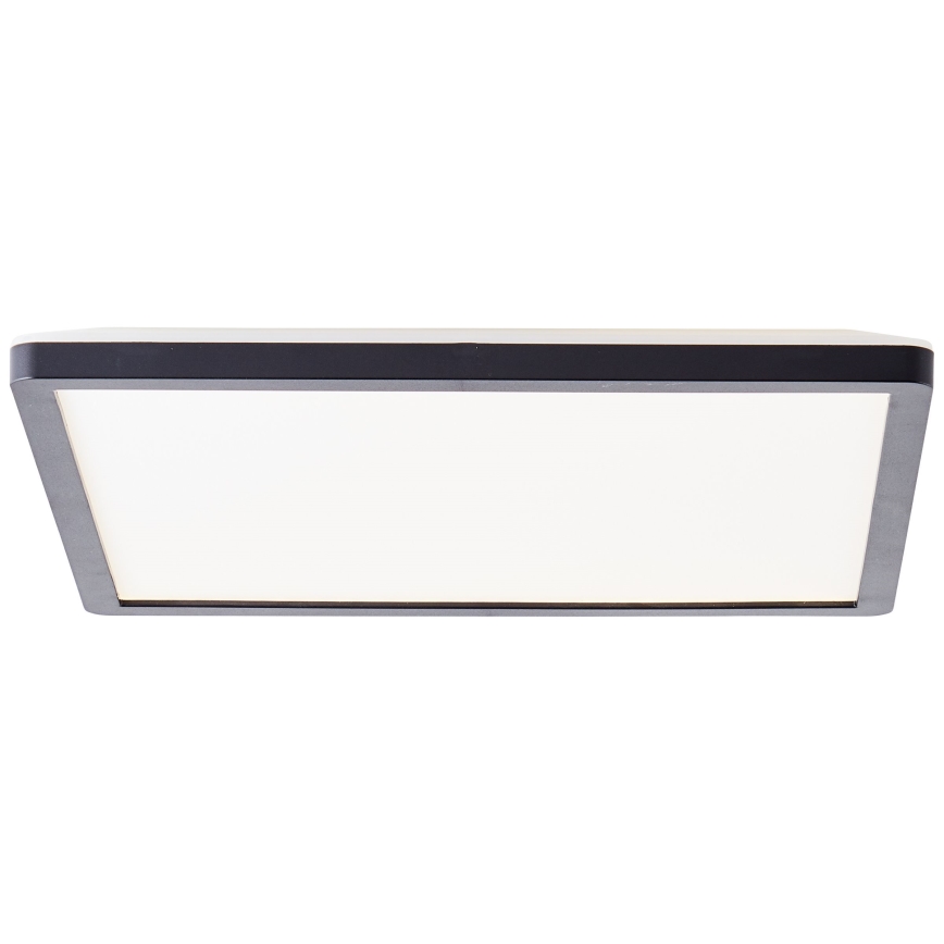 Brilliant - LED griestu gaismeklis MILTON LED/18W/230V 29,3x29,3 cm melns