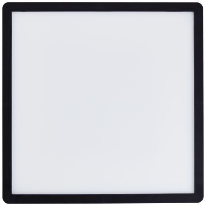 Brilliant - LED griestu gaismeklis MILTON LED/18W/230V 29,3x29,3 cm melns