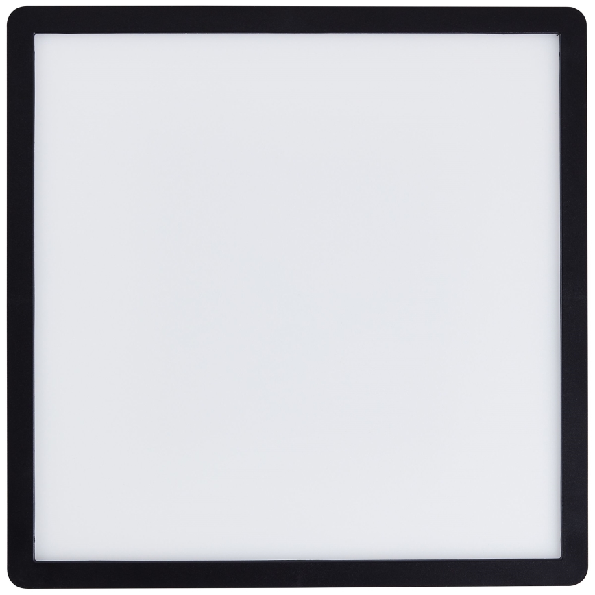 Brilliant - LED griestu gaismeklis MILTON LED/18W/230V 29,3x29,3 cm melns