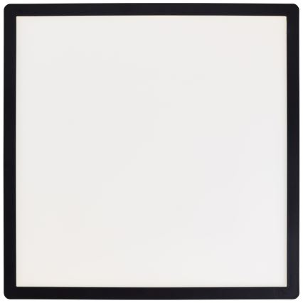 Brilliant - LED griestu gaismeklis MILTON LED/24W/230V 42x42 cm melns