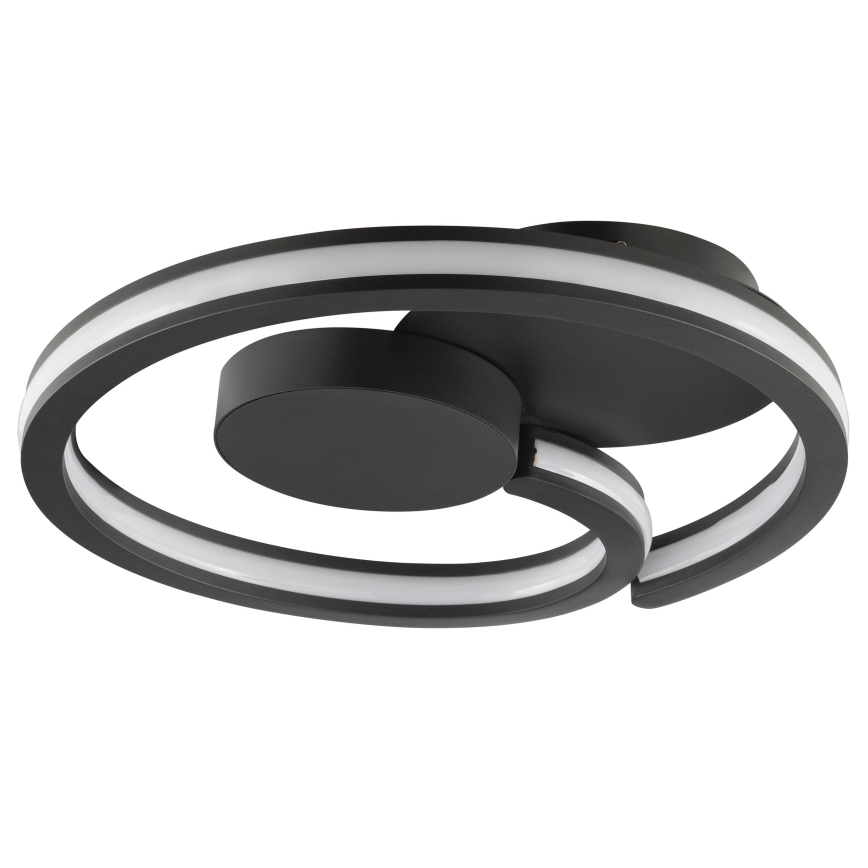 Brilliant - LED griestu lampa REVOLA LED/33W/230V 3000/4000/6500K Ø 40 cm melna
