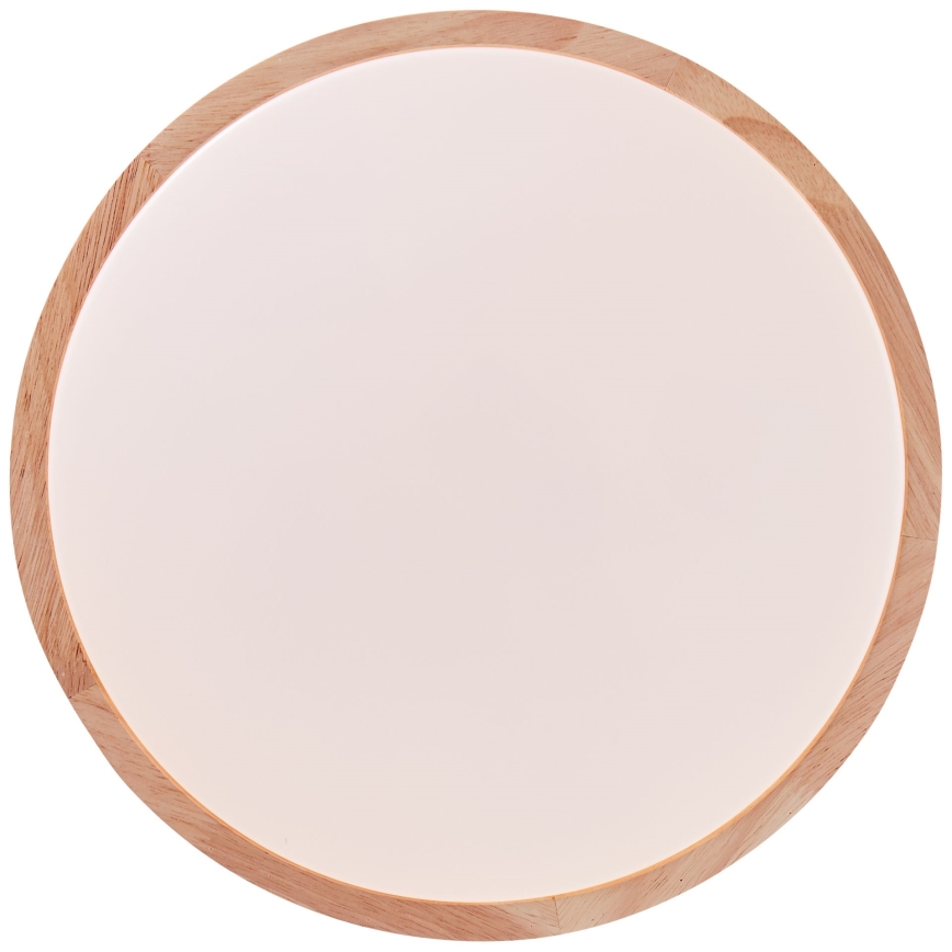 Brilliant - LED griestu gaismeklis SLIMLINE LED/24W/230V Ø 34,5 cm kaučuka koks