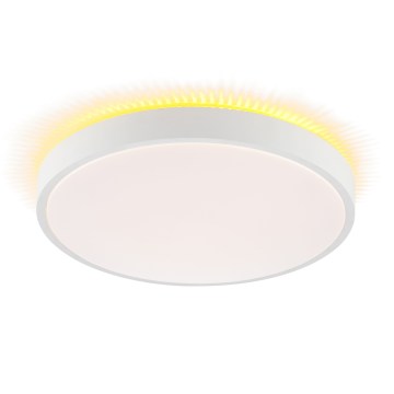 Brilliant - LED griestu gaismeklis SOLISTRA LED/18W/230V Ø 34,5 cm balts