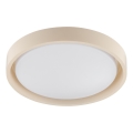Brilliant - LED griestu gaismeklis SONORA LED/12W/230V 3000K Ø 31 cm bēša