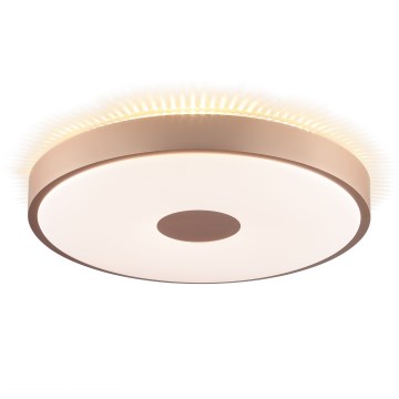 Brilliant - LED griestu gaismeklis TAVIS LED/24W/230V Ø 44,5 cm rozā zelts