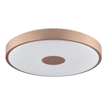 Brilliant - LED griestu gaismeklis TAVIS LED/24W/230V Ø 44,5 cm rozā zelts
