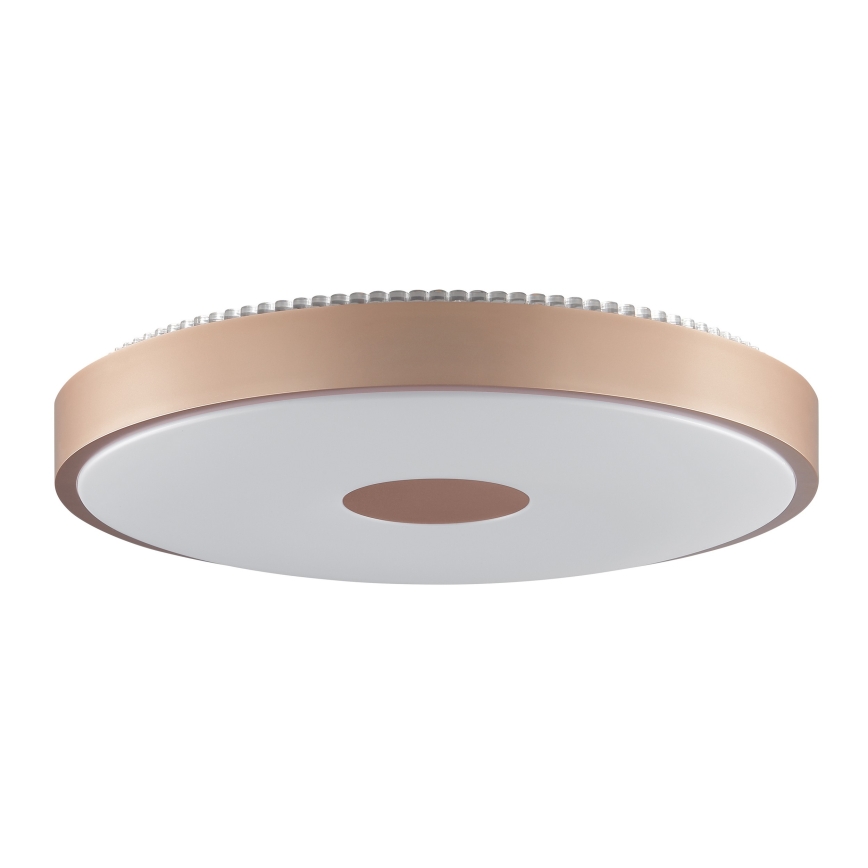Brilliant - LED griestu gaismeklis TAVIS LED/24W/230V Ø 44,5 cm rozā zelts