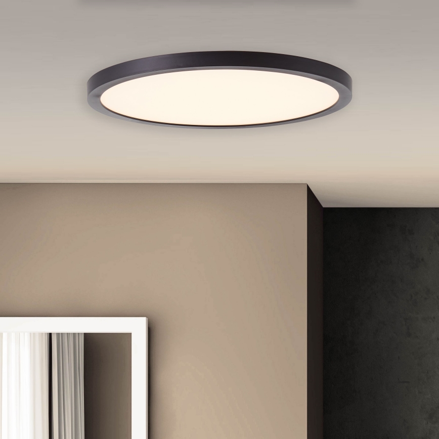 Brilliant - LED griestu gaismeklis TUCO LED/16W/230V Ø 25 cm melns
