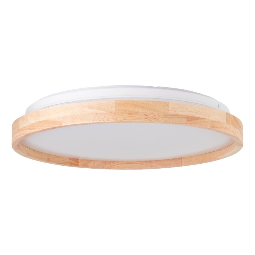 Brilliant - LED Griestu lampa ALSON LED/26W/230V 3000/4500K d. 39,5 cm gumijkoks - FSC sertificēts