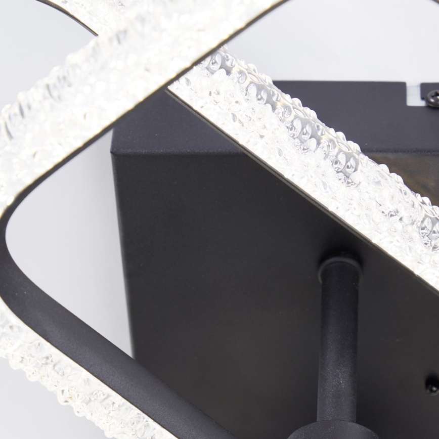 Brilliant - LED griestu lampa AYDIN LED/30W/230V 3000-6500K melnā + tālvadības pults