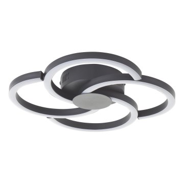 Brilliant - LED Griestu lampa FICO LED/22W/230V d. 34 cm melna