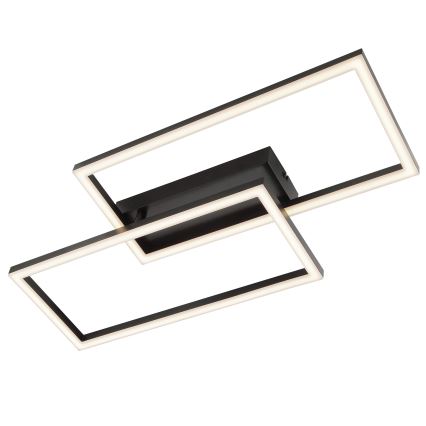 Brilliant - LED griestu lampa JORVIC LED/21W/230V 29x60 cm melna