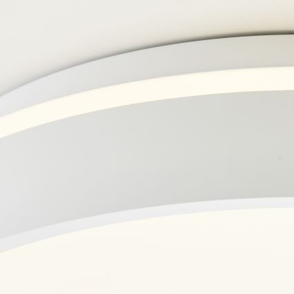 Brilliant - LED Griestu lampa KALMAR LED/26W/230V 3000K d. 39 cm balta