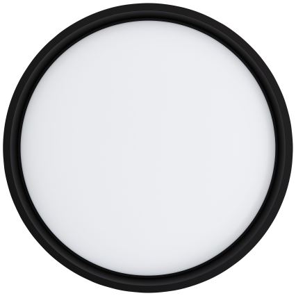 Brilliant - LED Griestu lampa KALMAR LED/26W/230V 3000K d. 39 cm melna