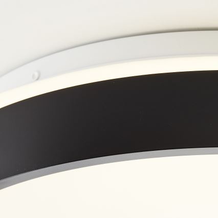 Brilliant - LED Griestu lampa KALMAR LED/26W/230V 3000K d. 39 cm melna