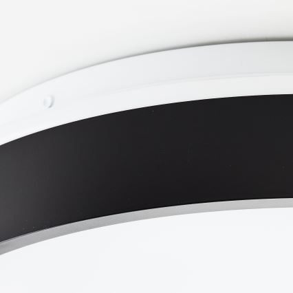 Brilliant - LED Griestu lampa KALMAR LED/26W/230V 3000K d. 39 cm melna