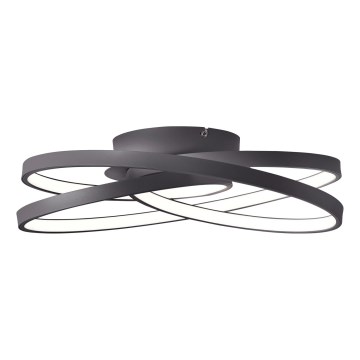 Brilliant - LED Griestu lampa LABYRINTH LED/40W/230V d. 39,5 cm melna