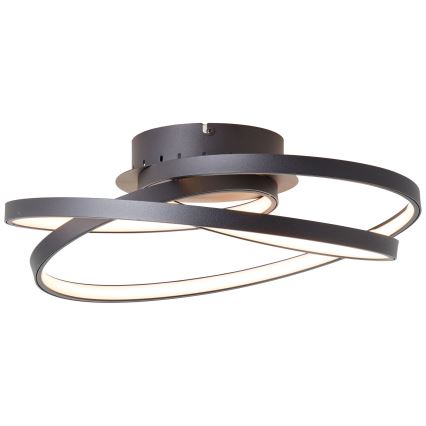 Brilliant - LED Griestu lampa LABYRINTH LED/40W/230V d. 39,5 cm melna
