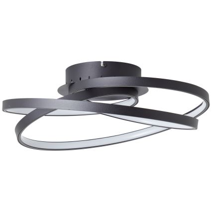 Brilliant - LED Griestu lampa LABYRINTH LED/40W/230V d. 39,5 cm melna