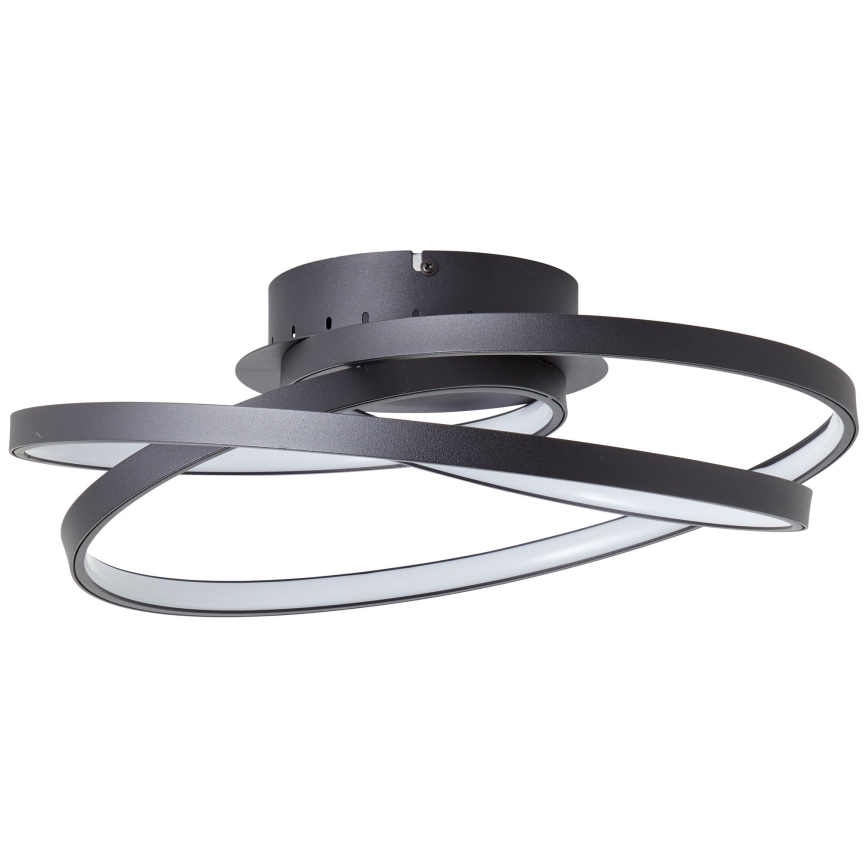 Brilliant - LED Griestu lampa LABYRINTH LED/40W/230V d. 39,5 cm melna