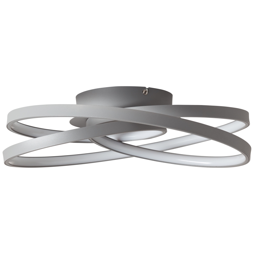 Brilliant - LED Griestu lampa LABYRINTH LED/40W/230V d. 39,5 cm pelēka