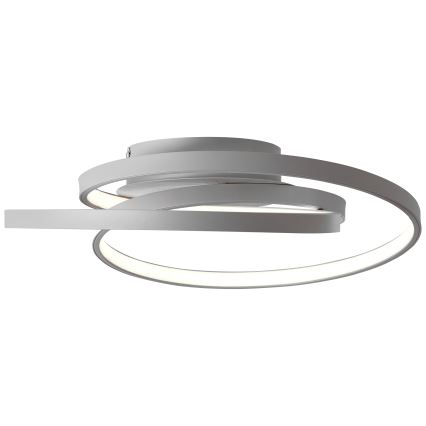Brilliant - LED Griestu lampa LABYRINTH LED/40W/230V d. 39,5 cm pelēka