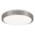 Brilliant - LED Griestu lampa LIVIUS LED/18W/230V d. 28 cm 3000K matēts hroms