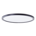 Brilliant - LED griestu lampa MILTON LED/18W/230V Ø 29,3 cm melna