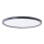 Brilliant - LED griestu lampa MILTON LED/18W/230V Ø 29,3 cm melna