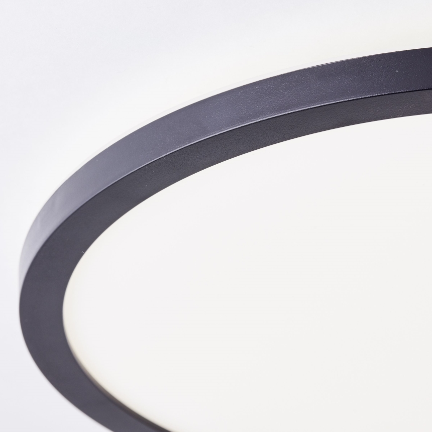 Brilliant - LED griestu lampa MILTON LED/18W/230V Ø 29,3 cm melna