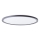 Brilliant - LED griestu lampa MILTON LED/24W/230V Ø 42 cm melna
