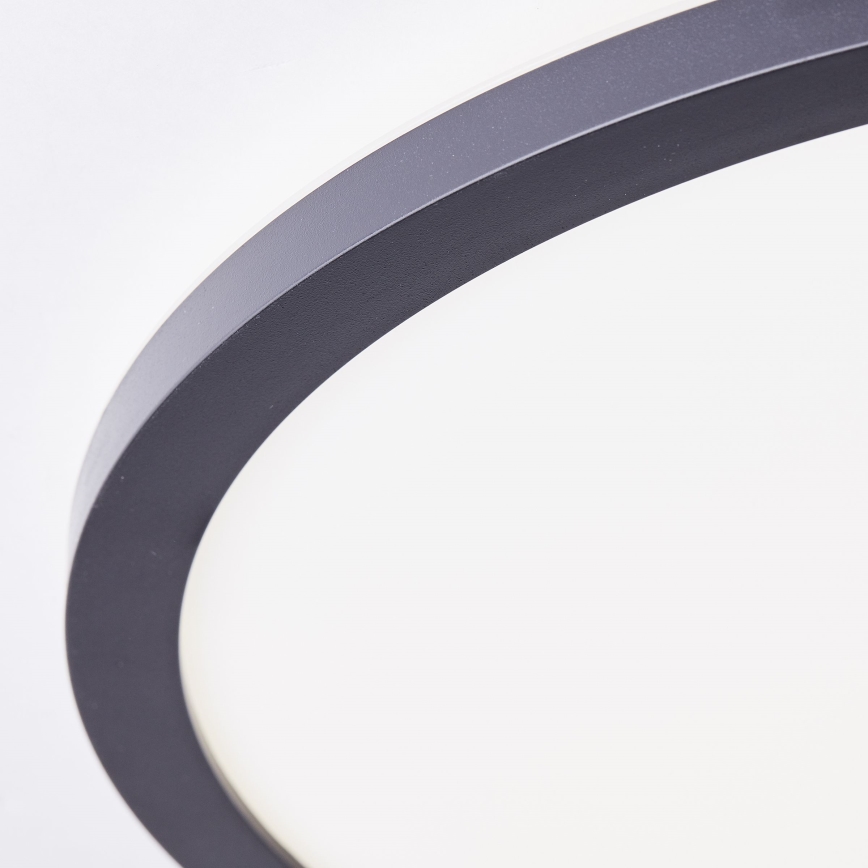 Brilliant - LED griestu lampa MILTON LED/24W/230V Ø 42 cm melna
