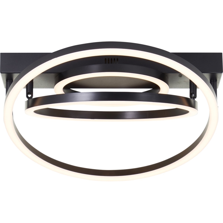 Brilliant - LED griestu lampa PEDLEY LED/36W/230V melnā