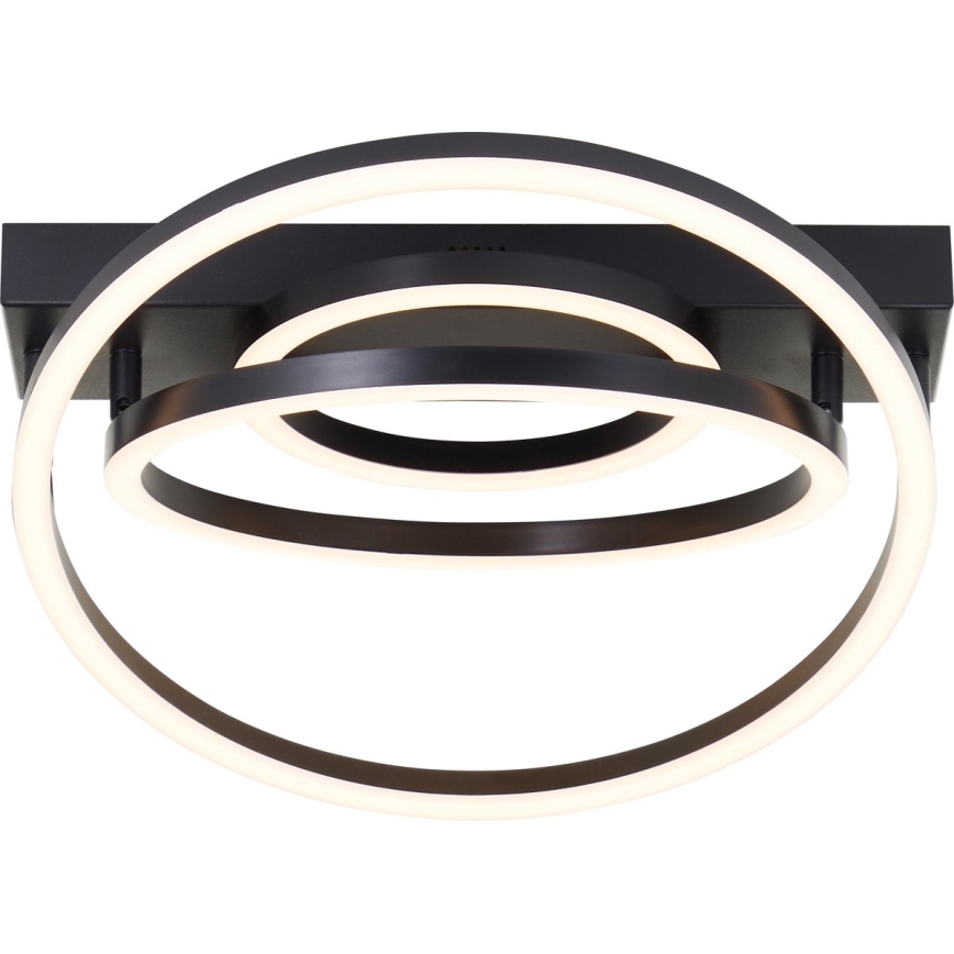 Brilliant - LED griestu lampa PEDLEY LED/36W/230V melnā