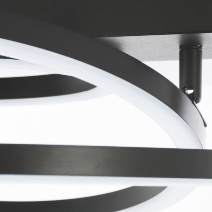 Brilliant - LED griestu lampa PEDLEY LED/36W/230V melnā
