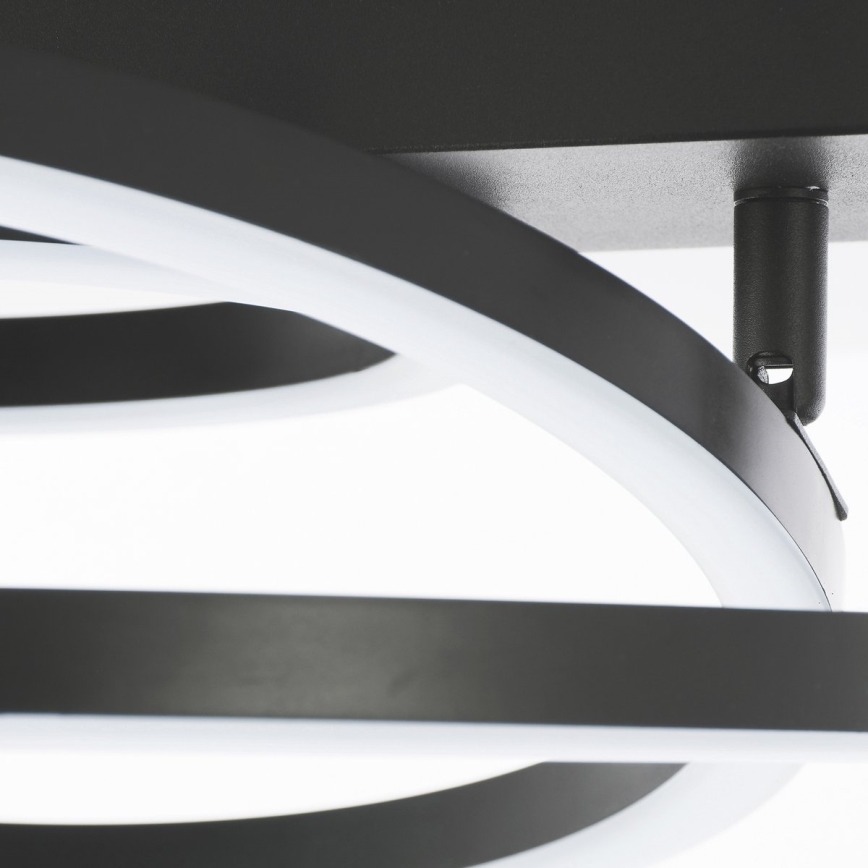 Brilliant - LED griestu lampa PEDLEY LED/36W/230V melnā