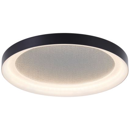 Brilliant - LED Griestu lampa QUITO LED/24W/230V 3000K d. 33 cm melna