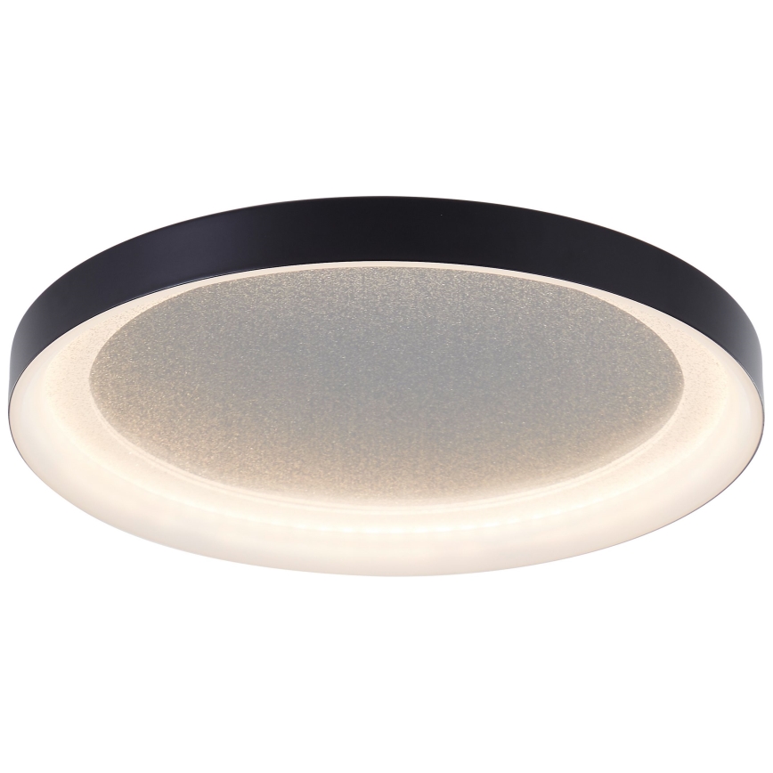 Brilliant - LED Griestu lampa QUITO LED/24W/230V 3000K d. 33 cm melna