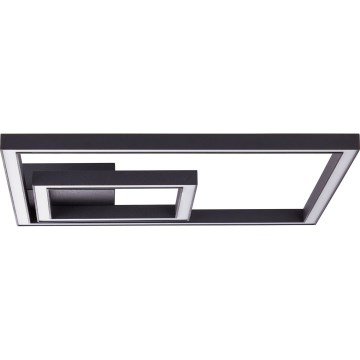 Brilliant - LED Griestu lampa QUON LED/24W/230V 3000K 40x40 cm melna