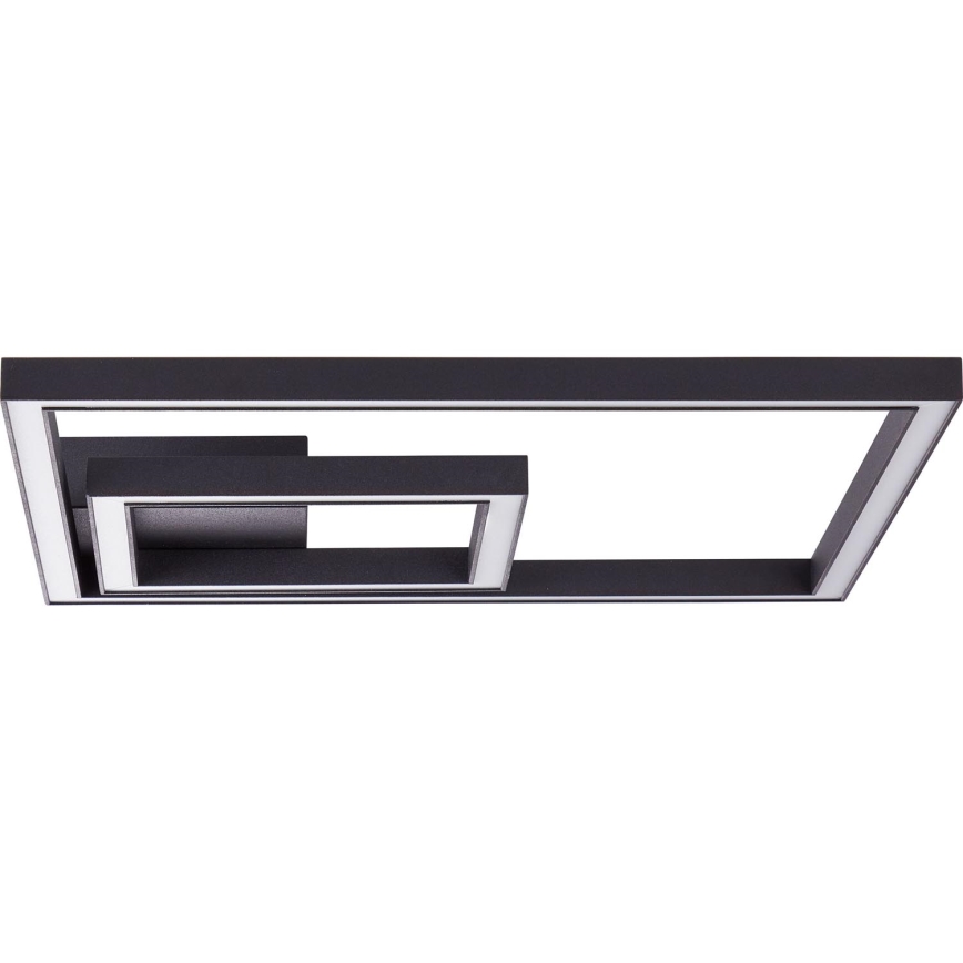 Brilliant - LED Griestu lampa QUON LED/24W/230V 3000K 40x40 cm melna