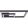 Brilliant - LED Griestu lampa QUON LED/24W/230V 3000K 40x40 cm melna