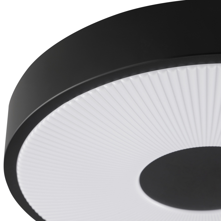Brilliant - LED griestu lampa RAKIN LED/18W/230V Ø 33,5 cm melna
